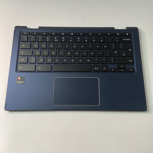 Genuine Acer Chromebook Spin CP513-1H Complete Palmrest UK Keyboard Blue