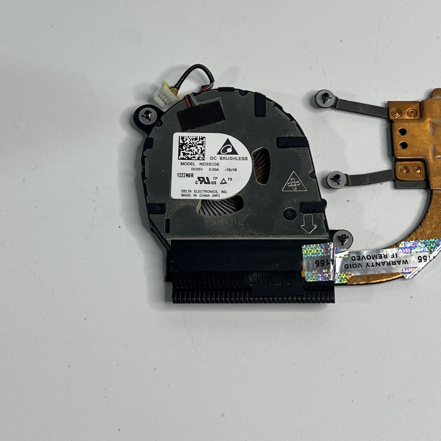 Genuine For HP EliteBook x360 1040 G7 CPU Heatsink Cooling Fan M16006-001