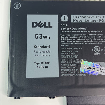 Genuine Dell Latitude 5520 Battery RJ40G Battery Health GOOD