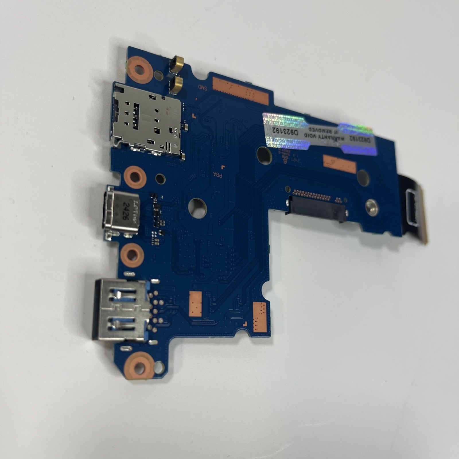 Samsung USB IO PC Board W/Cable Saturn 14 Chromebook Go XE345XDA BA41-02926A