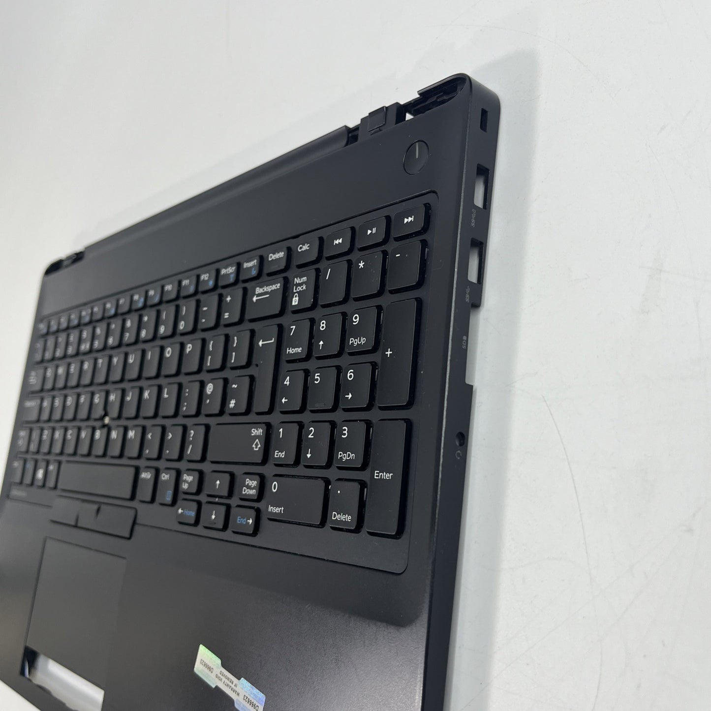 Genuine Black Dell Latitude E5570 Palmrest , Touchpad & Speakers. Missing Keys.