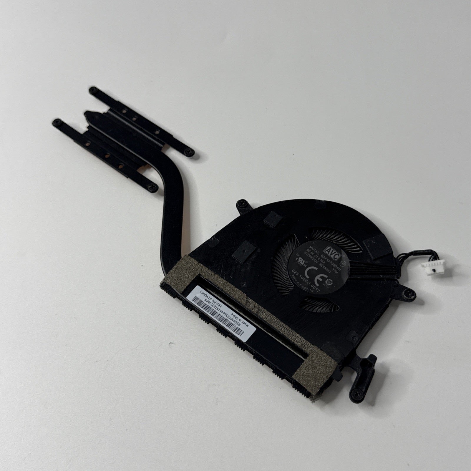 Lenovo Thinkpad X390 Yoga CPU Heatsink and Fan 01YU961