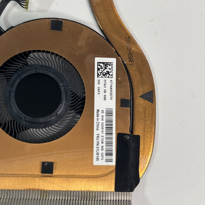 Genuine Black Lenovo ThinkPad L480 Cpu Cooling Fan And Heatsink 01LW145