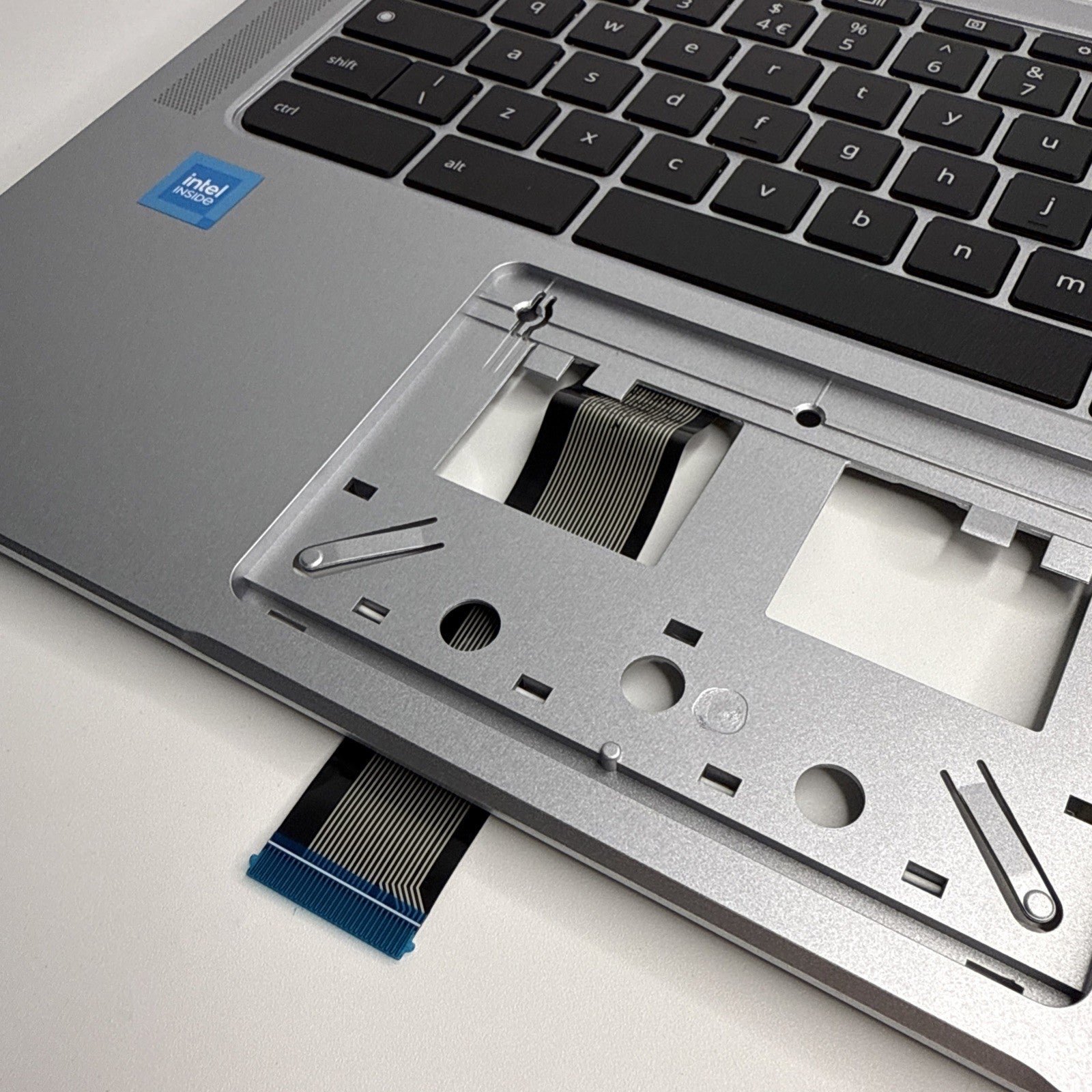 Acer Chromebook Spin 314 CP314-1H Palmrest Assembly UK Keyboard Silver EAZAC0040