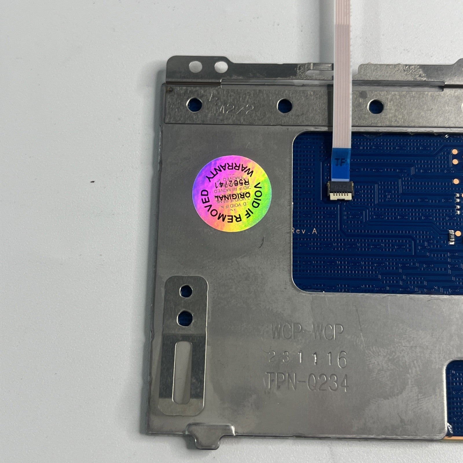 HP Chromebook 14A-NA0001sa TouchPad Trackpad Silver with Cable + Screws