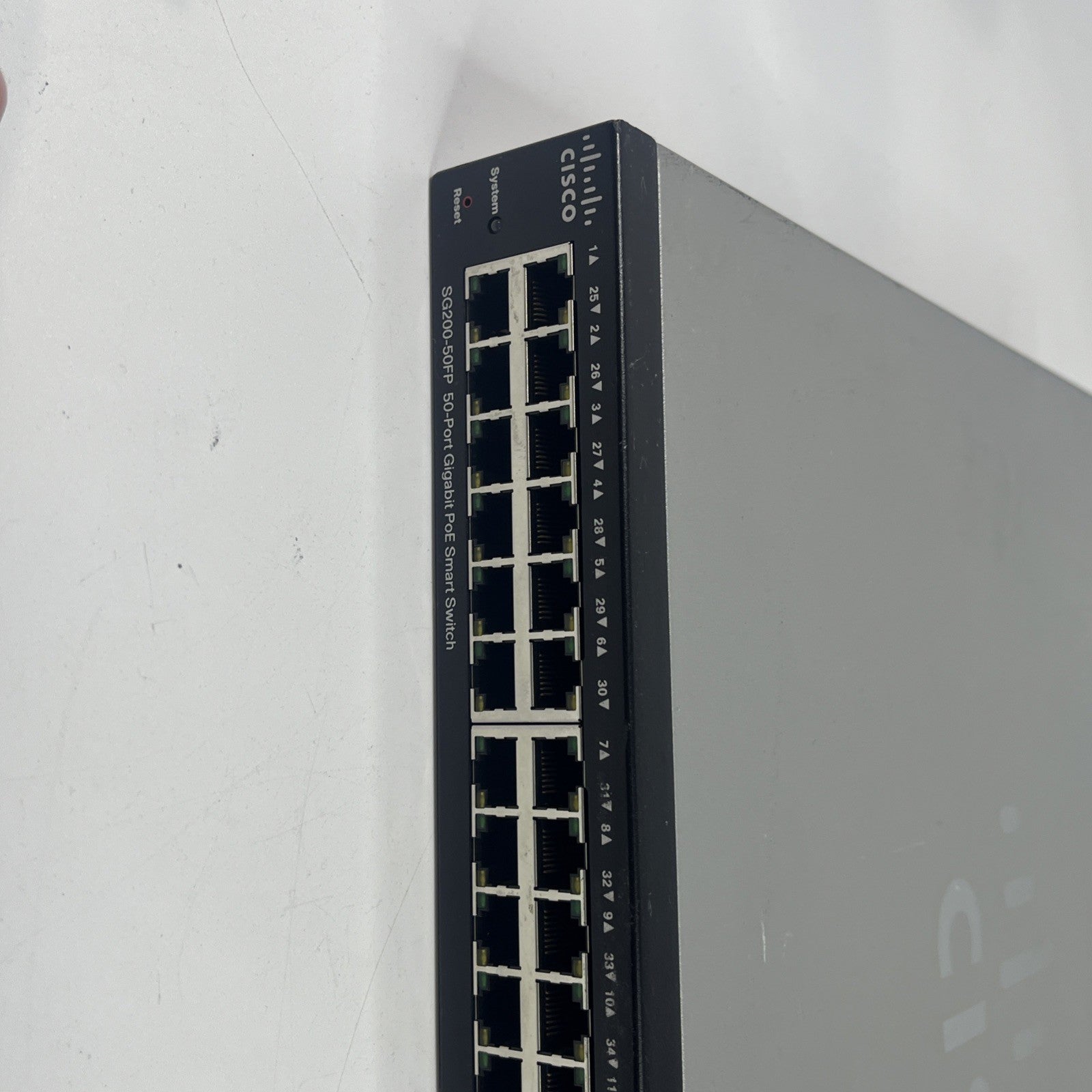 Cisco SG200-50FP 50-Port Gigabit PoE Smart Switch