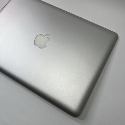 APPLE MACBOOK PRO 13 A1278 2012 SCREEN ASSEMBLY TOP LID SILVER (BROKEN CABLE)