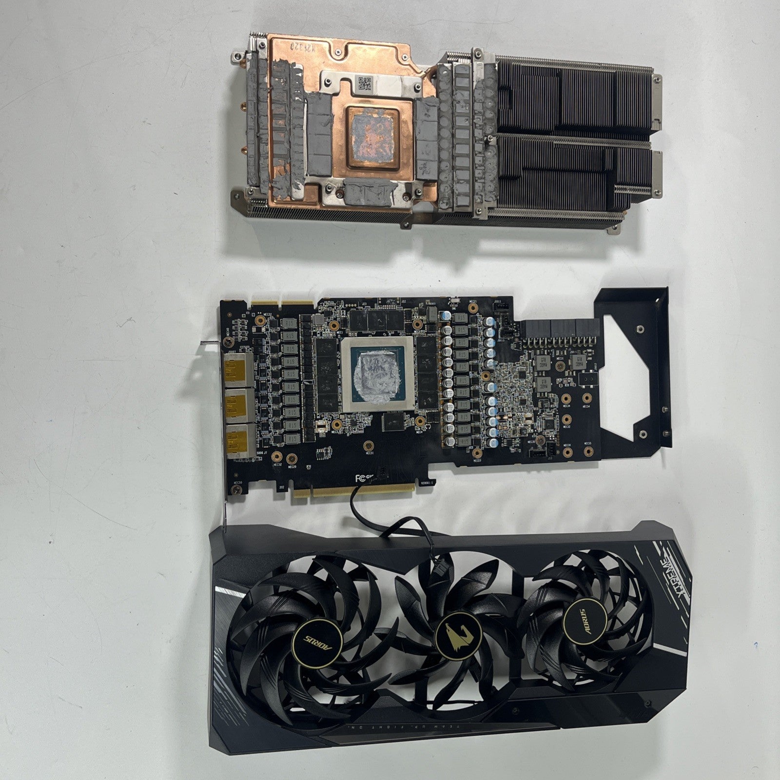 GigaByte AORUS GeForce RTX 3090 XTREME 24G  GDDR6 Graphics Card. Taken Part