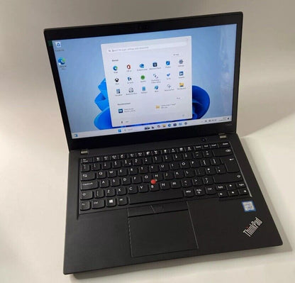 Lenovo ThinkPad T480s 14" 256GB SSD Intel Core i5-8250U 8th Gen, 16GB RAM Win 11