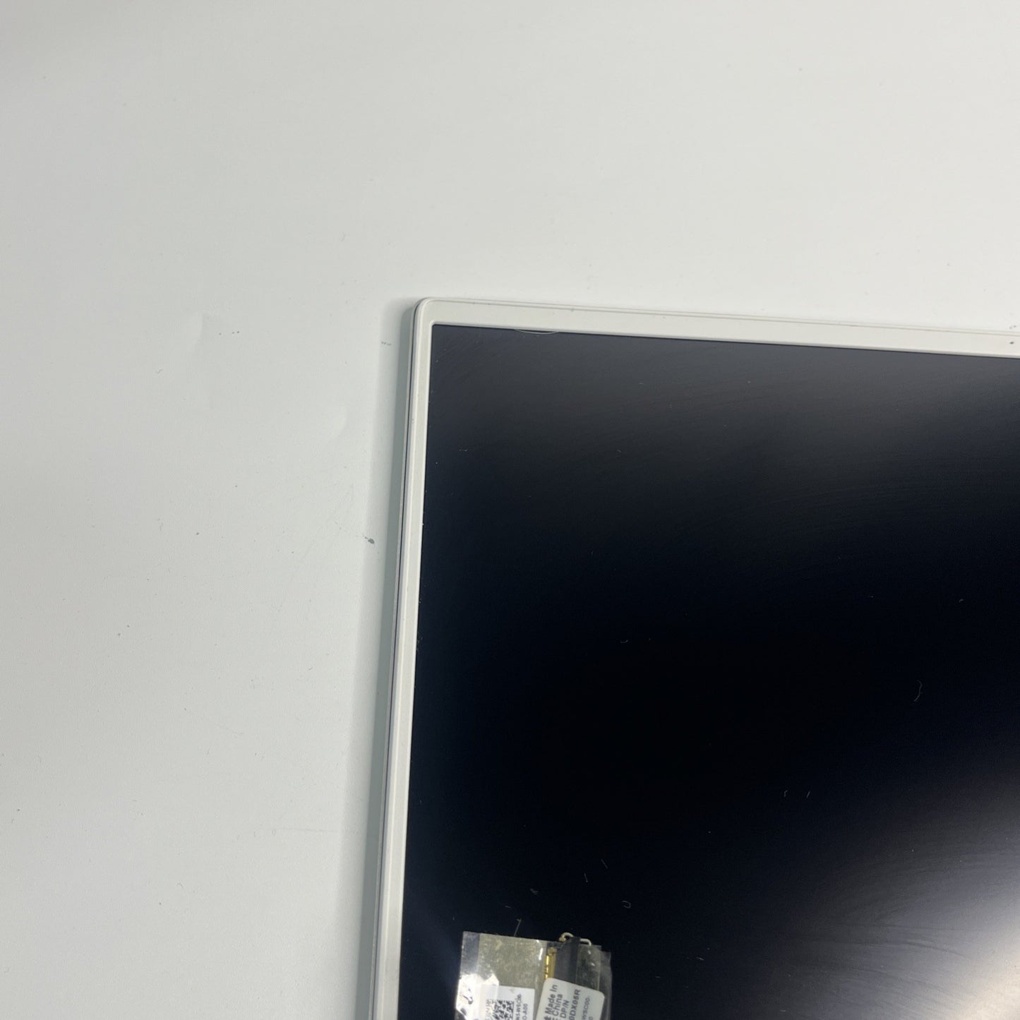 Dell Inspiron 7501 LCD Complete Screen Assembly Top Lid Cover Silver Cables