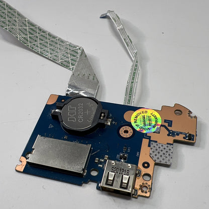 Genuine Dell Inspiron 3505 I/O Board LS-G718P FDI45 0630RT + Connectors