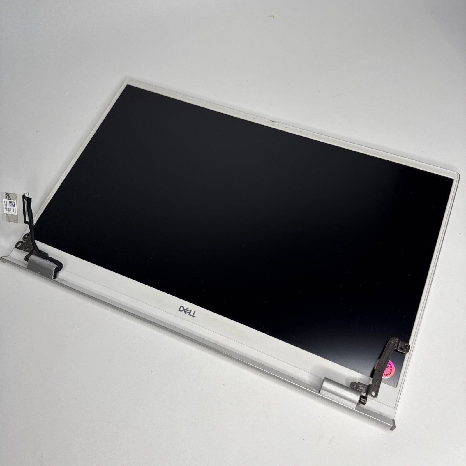Dell Inspiron 7501 LCD Complete Screen Assembly Top Lid Cover Silver Cables