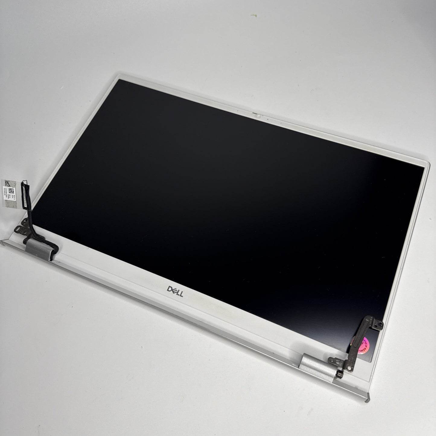 Dell Inspiron 7501 LCD Complete Screen Assembly Top Lid Cover Silver Cables