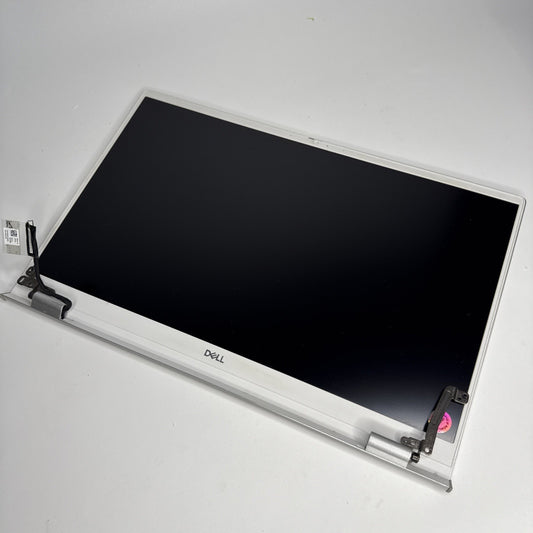 Dell Inspiron 7501 LCD Complete Screen Assembly Top Lid Cover Silver Cables