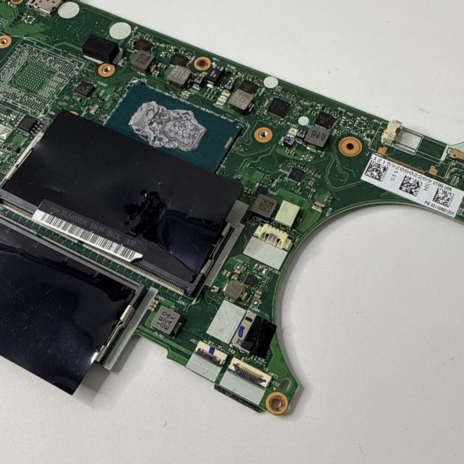 Genuine Lenovo Thinkpad T480 Motherboard i5-6th Gen (NO POWER)