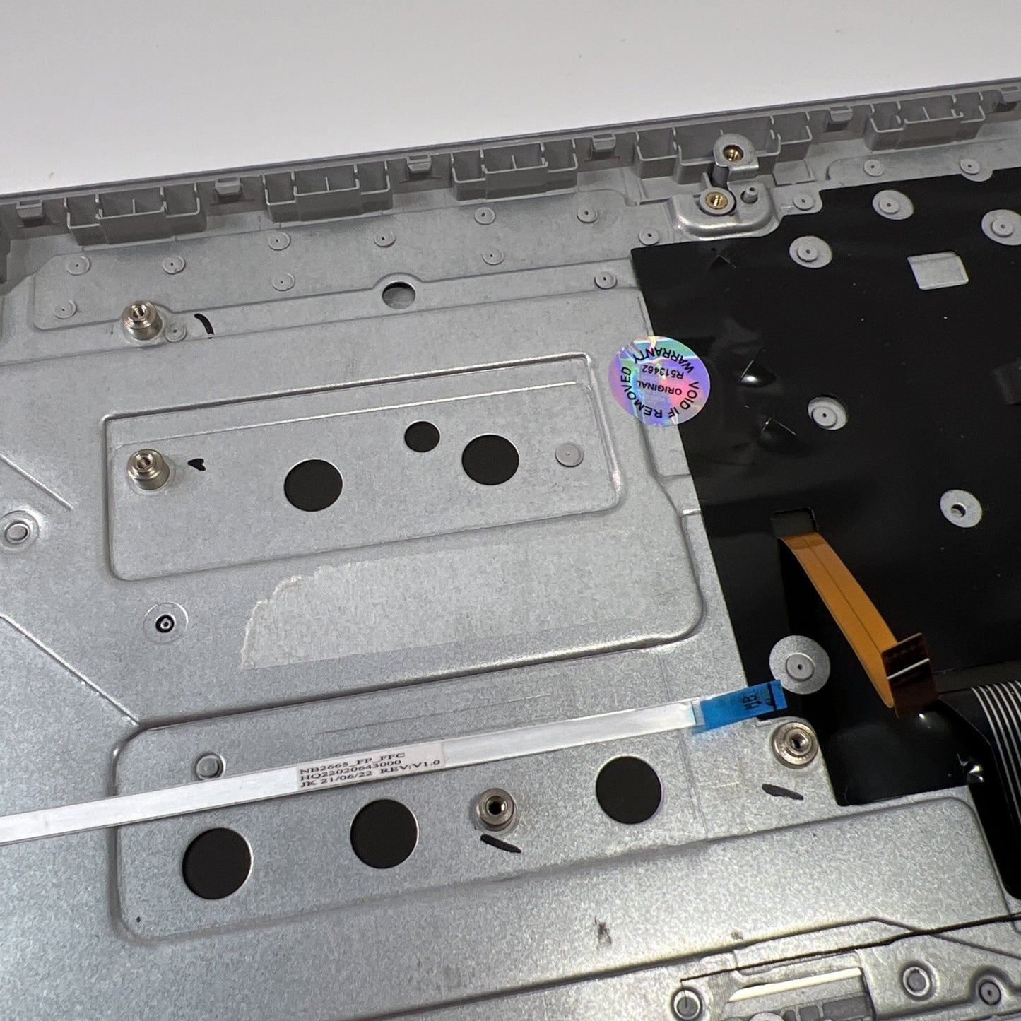 Genuine Acer Swift SF114-34 Palmrest Assembly UK Keyboard Silver NC210110TC