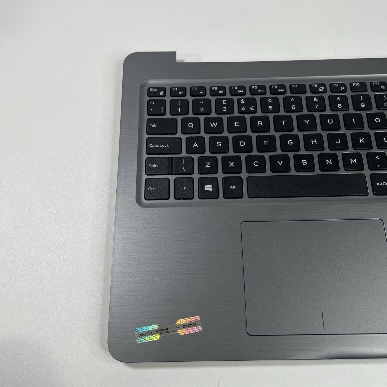 Genuine Grey Dell Inspiron 15 5567  Palmrest, Keyboard,speaker & Touchpad 0PTINY