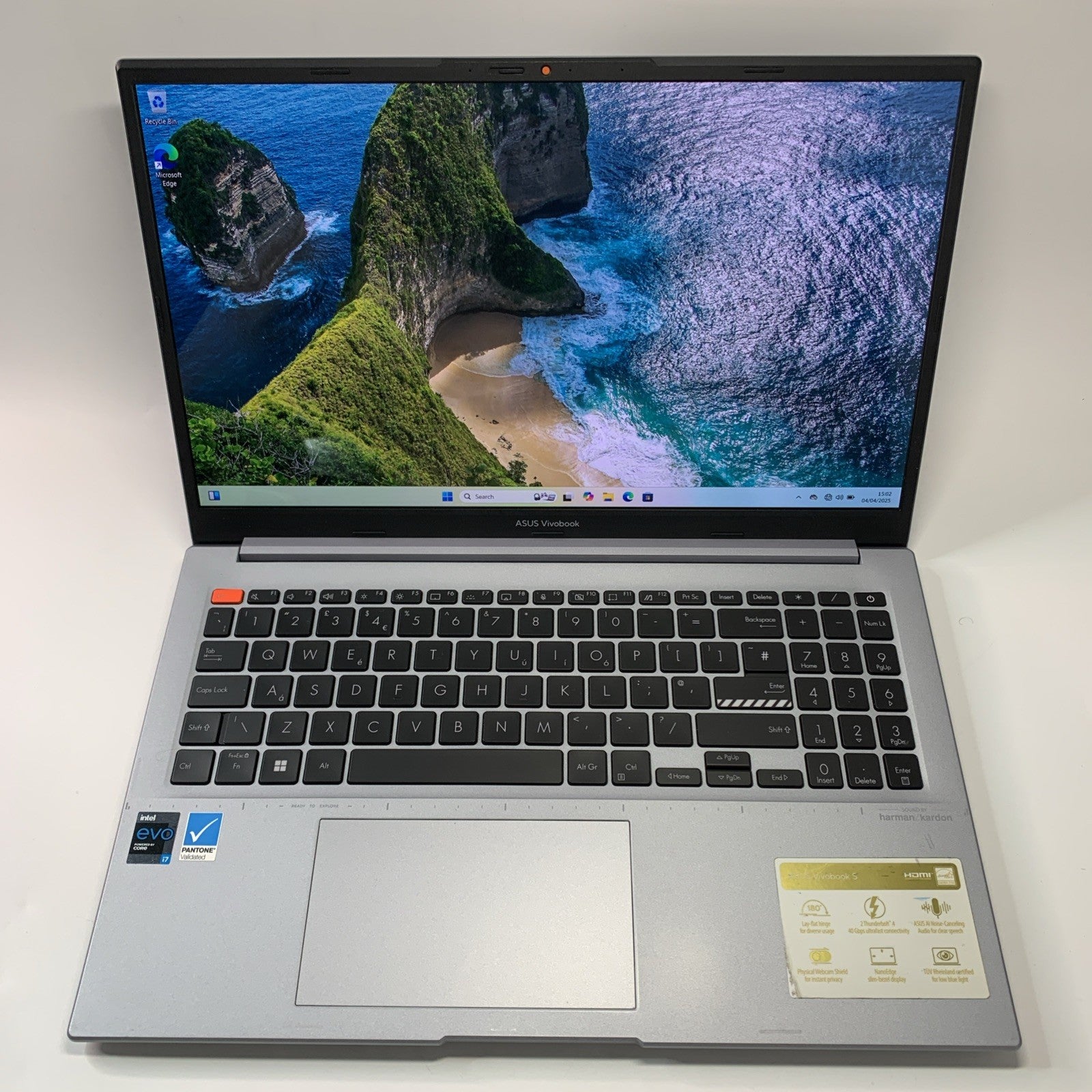ASUS Vivobook S15 K3502ZA 15.6 OLED Laptop Intel i7-12700H 16GB RAM 256GB SSD