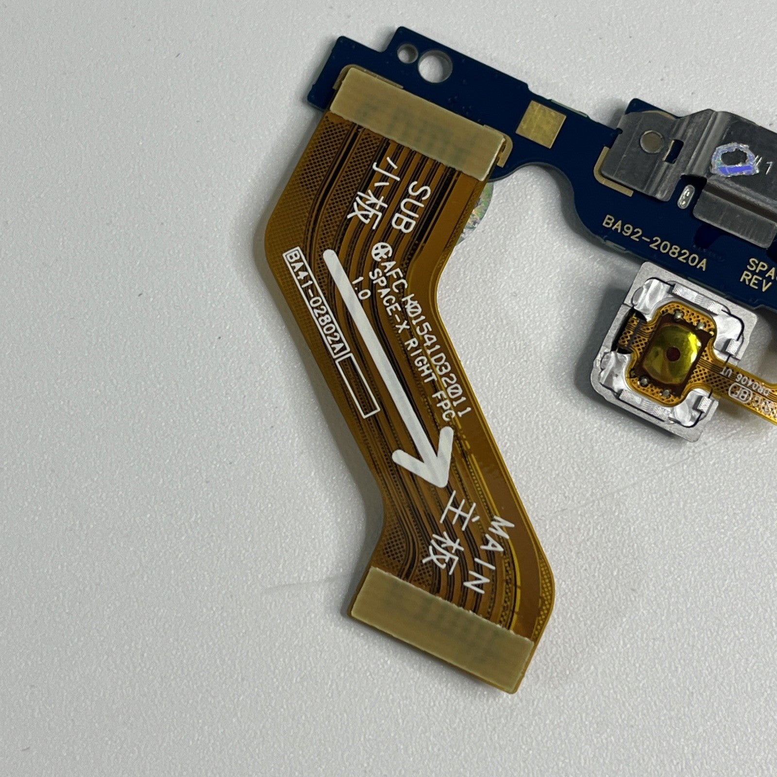 Samsung Book S NP767XCM  USB-C Port Board , Cable And Power Button BA92-20820A