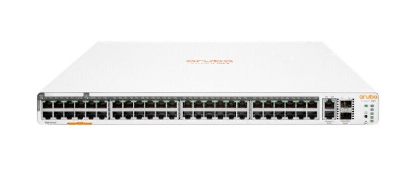 HP Aruba Switch Instant On JL809A 1960 48G 40p Cl4 8p Cl6 Poe 600w PoE 2SFP+