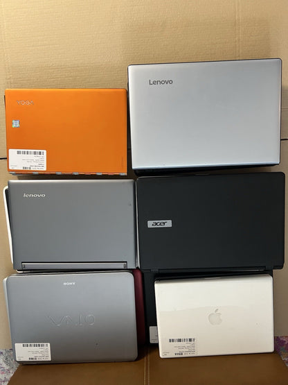 Job Lot Of Mixed 36 Laptops For Spares or Repair Hp Dell Lenovo Asus MacBook