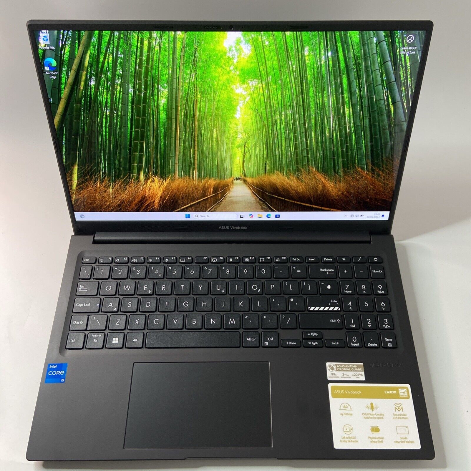 ASUS VivoBook 15 OLED X1505ZA Intel Core i5-1235U  16GB RAM 512GB SSD Grade A