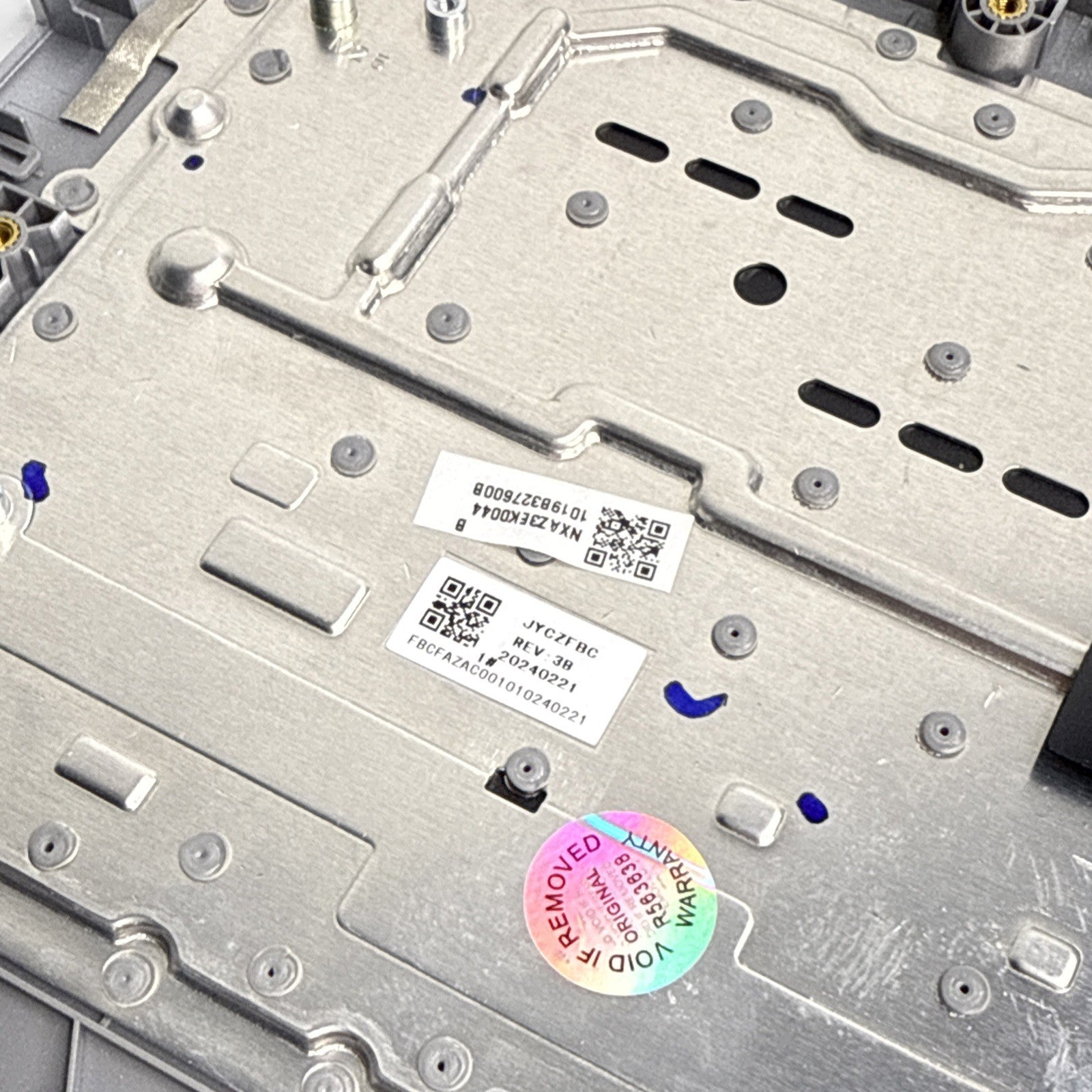 Acer Chromebook Spin 314 CP314-1H Palmrest Assembly UK Keyboard Silver EAZAC0040