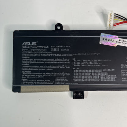 Genuine Asus ROG Flow GV601V1 battery C41N2209 Good Health