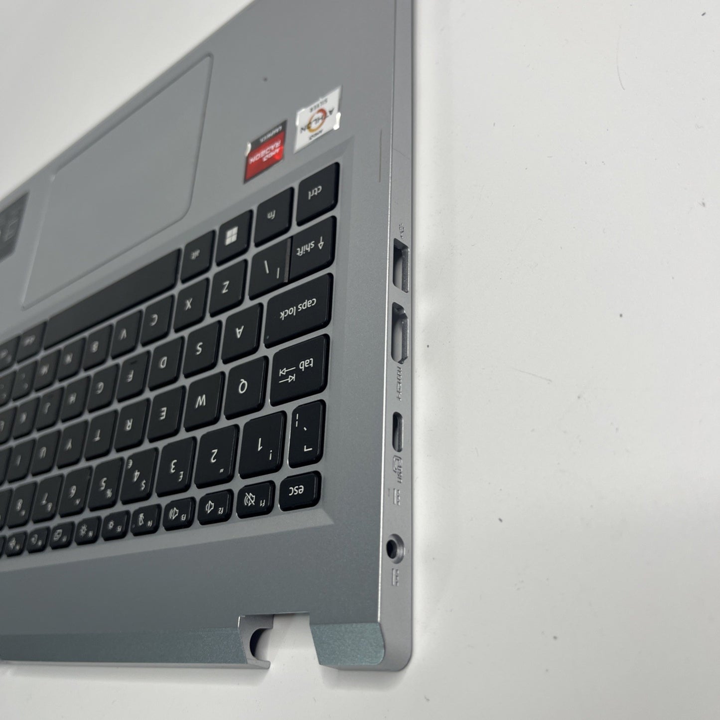 Sliver Acer Aspire 3 A315-24P Palmrest Cover UK Keyboard & Touchpad AM3ZC0006