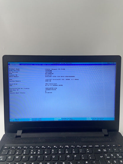 Lenovo Ideapad 110-15AST 110-15ACL 110-15IBR Complete Screen Top Lid Rear Cover
