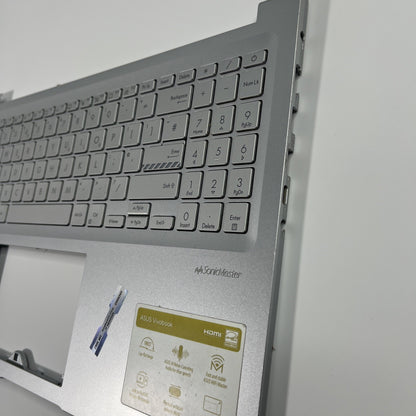 Genuine Silver ASUs vivobook 16 m1603QA palmrest And Keyboard 13N1-FBM0311