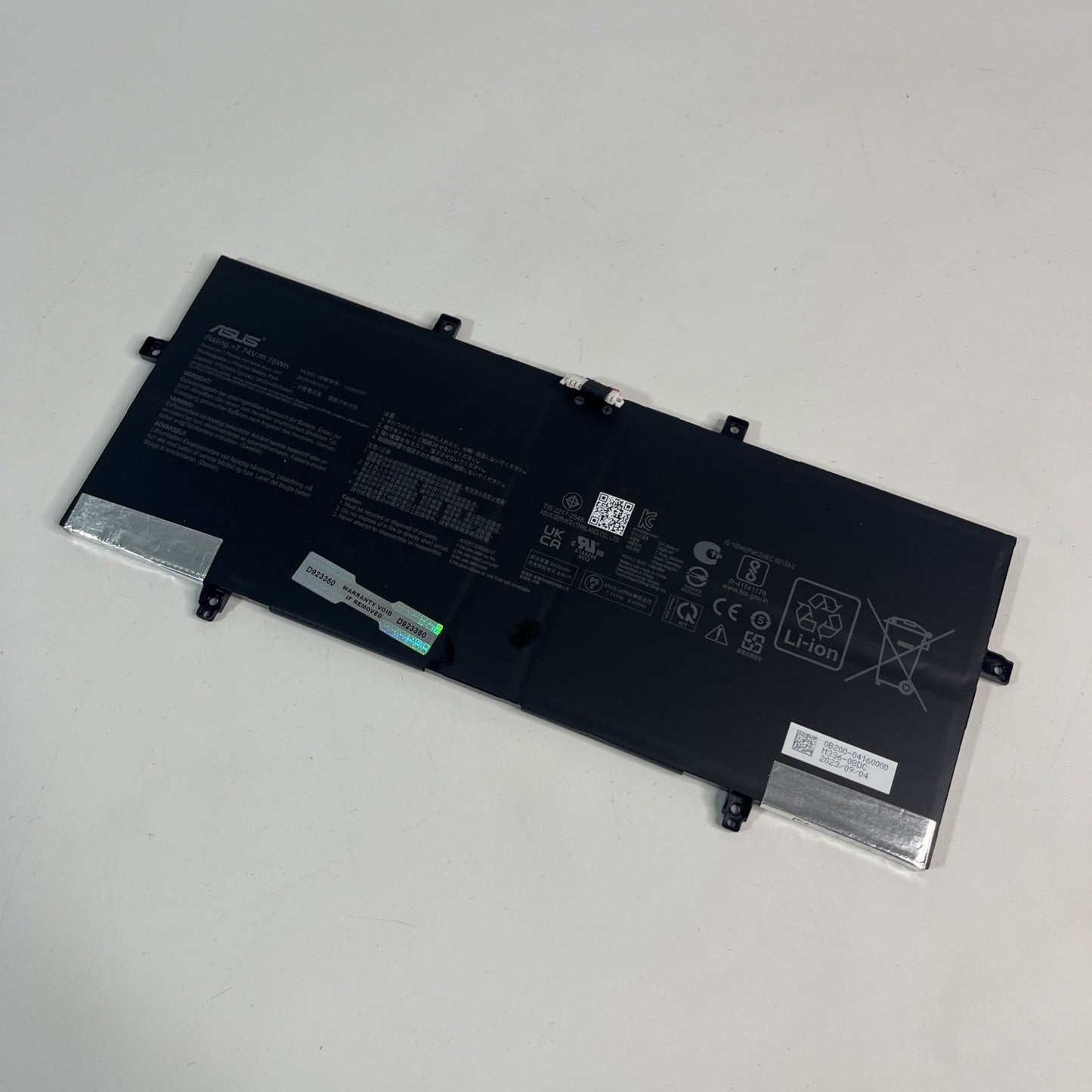 Genuine C22N2107 75Wh Battery for Asus Zenbook 14 Good Health