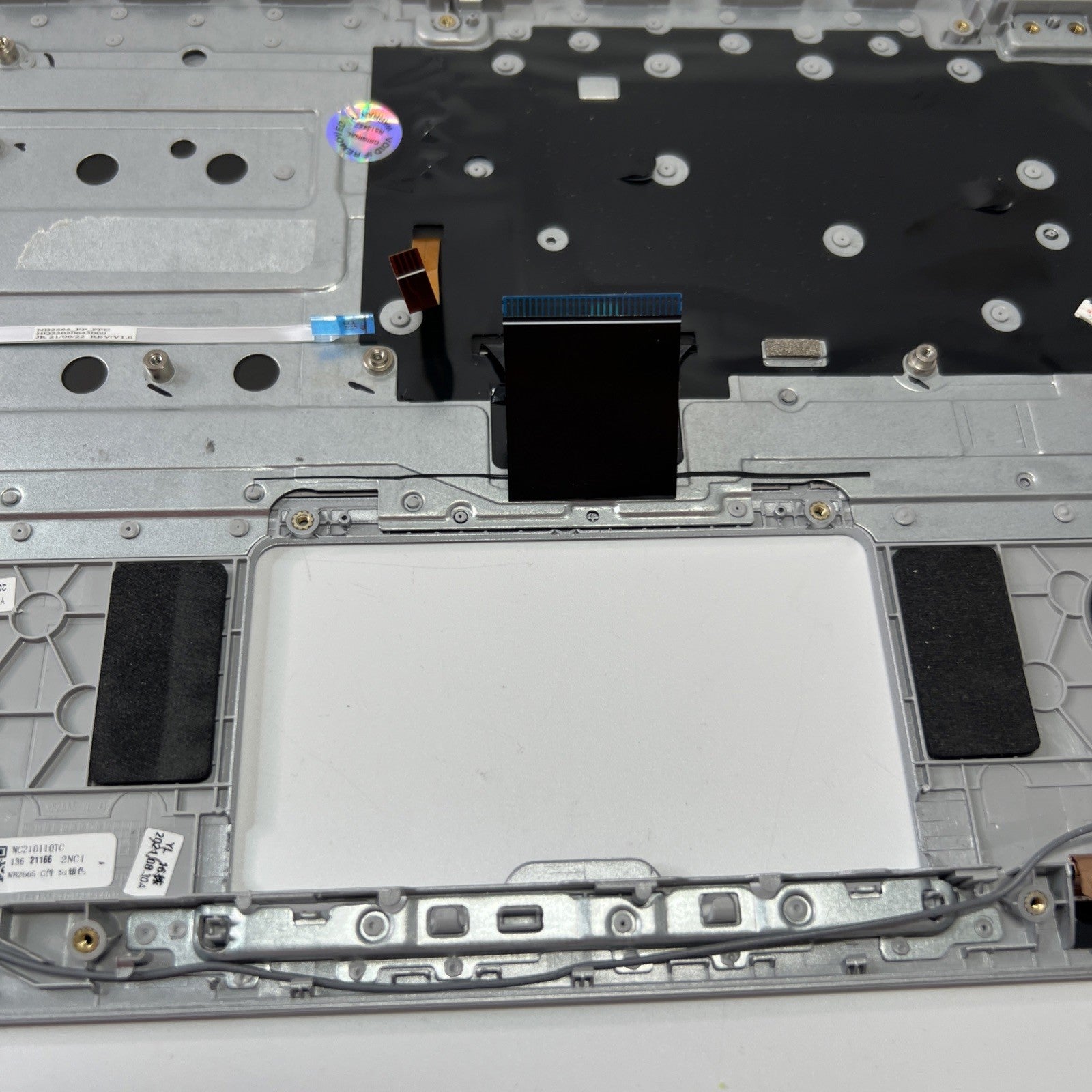 Genuine Acer Swift SF114-34 Palmrest Assembly UK Keyboard Silver NC210110TC