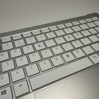 Razer Book 13 RZ09-0357 Genuine Palmrest UK Keyboard Touchpad Silver 13141560