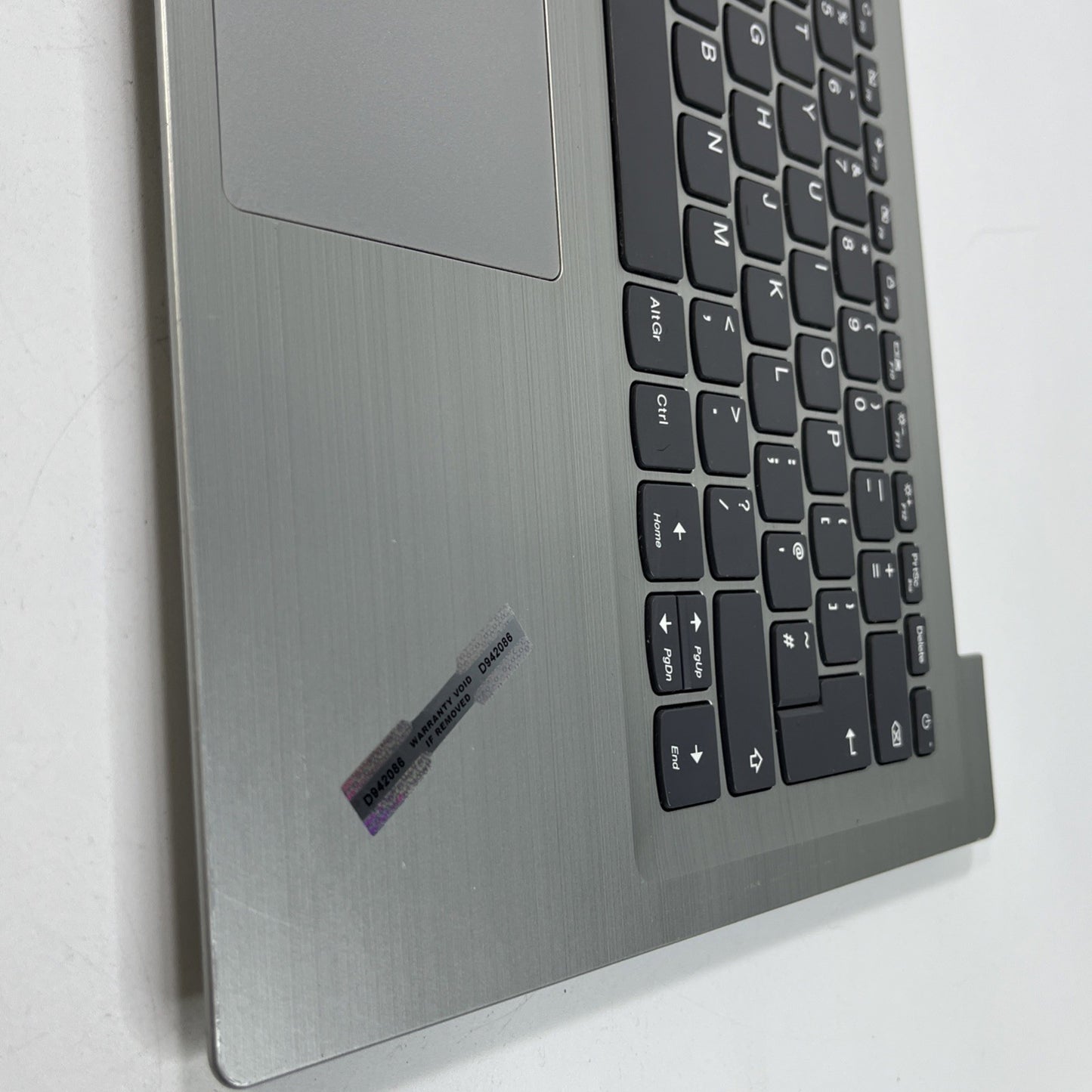 Genuine Silver Lenovo IdeaPad 320S-14IKB Palmrest Keyboard, Touchpad & Speakers.