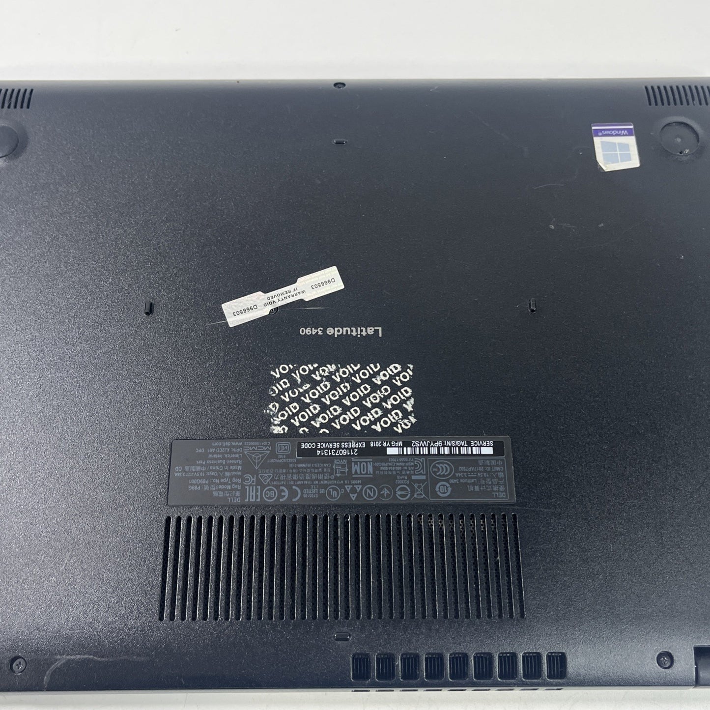 DELL Latitude 3490 Core i5-8250U 1.6Ghz 8GB 256GB SSD 14" FHD Laptop Notebook.