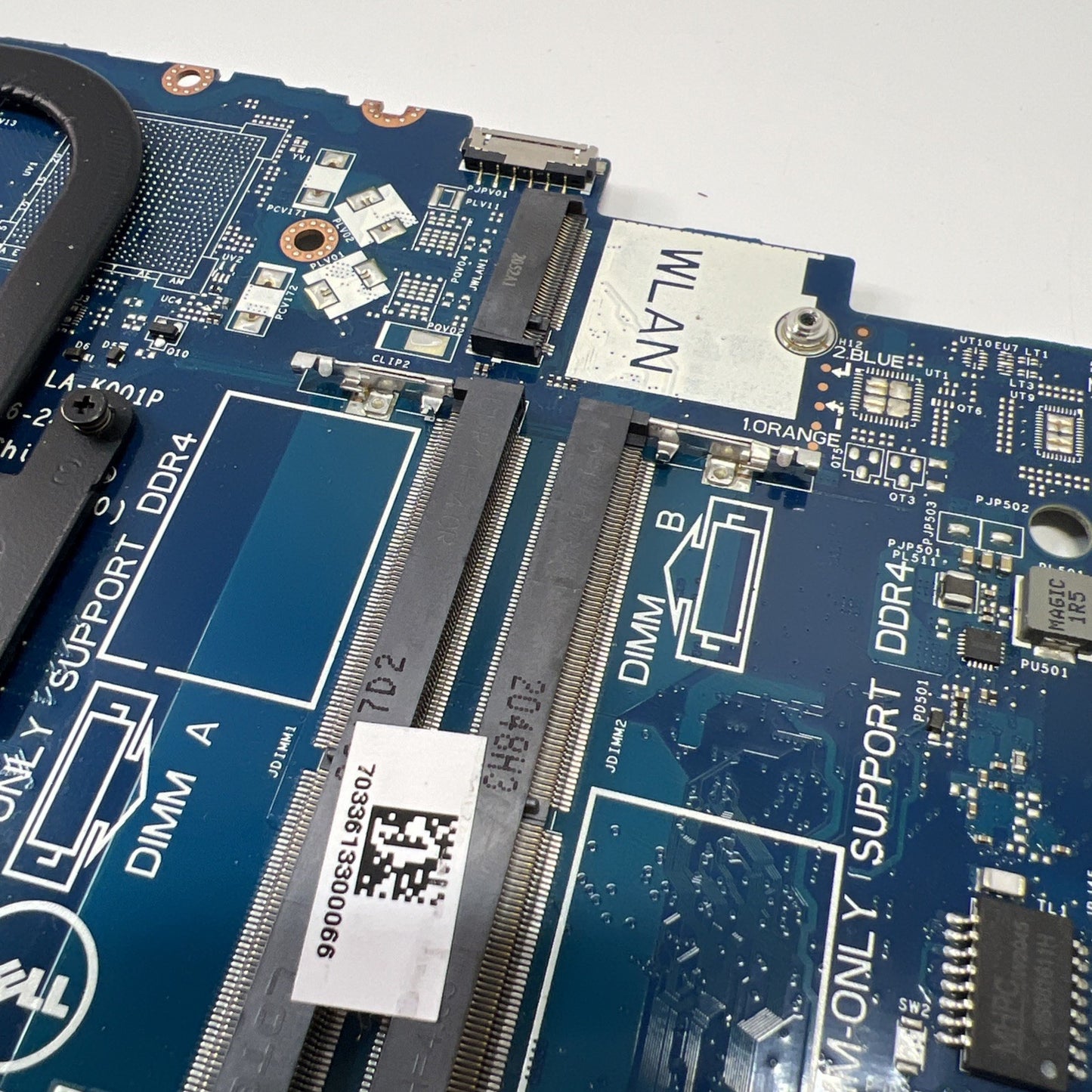 Dell Inspiron 3505 Laptop Motherboard Ryzen 5 3500U 2.10 GHz CPU 0GWD64 (FAULTY)