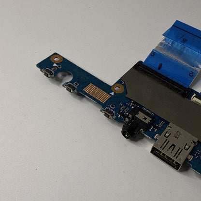 Asus Chromebook Flip C433T I/O USB Port Board & Connectors