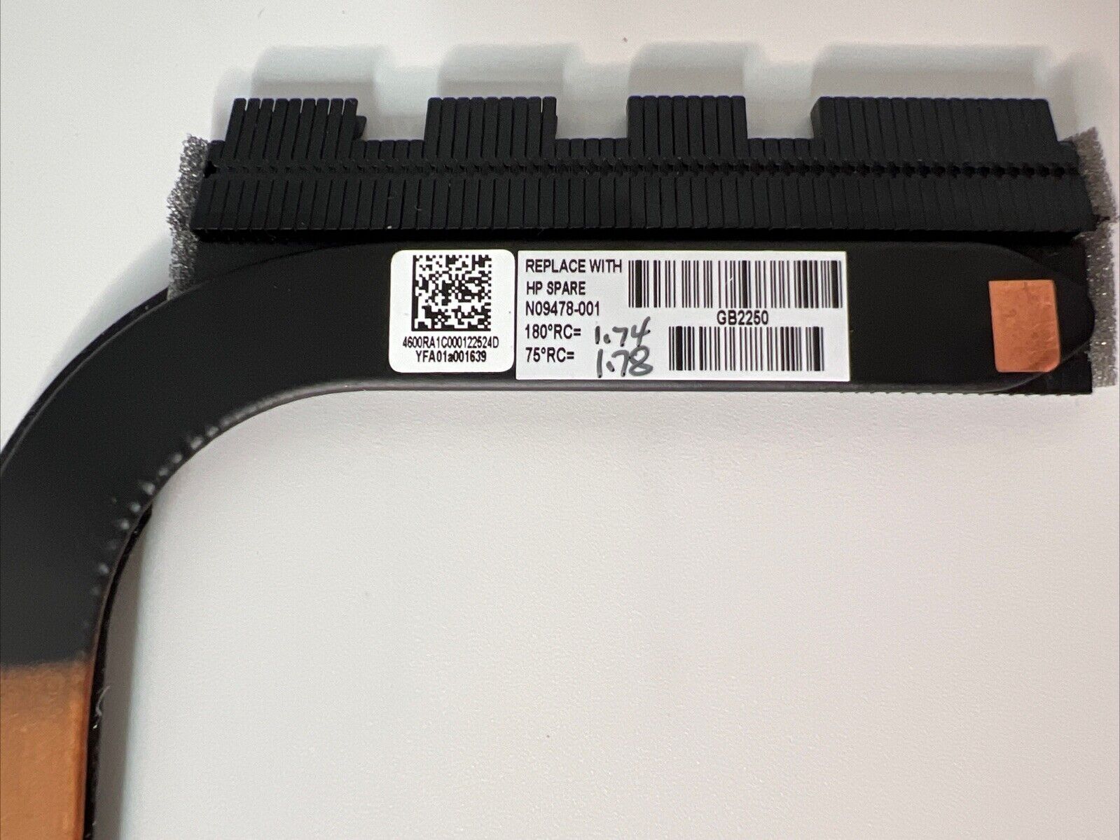 HP pavilion x360 14-ek Heatsink N09478-001 4600RA1C000122524D