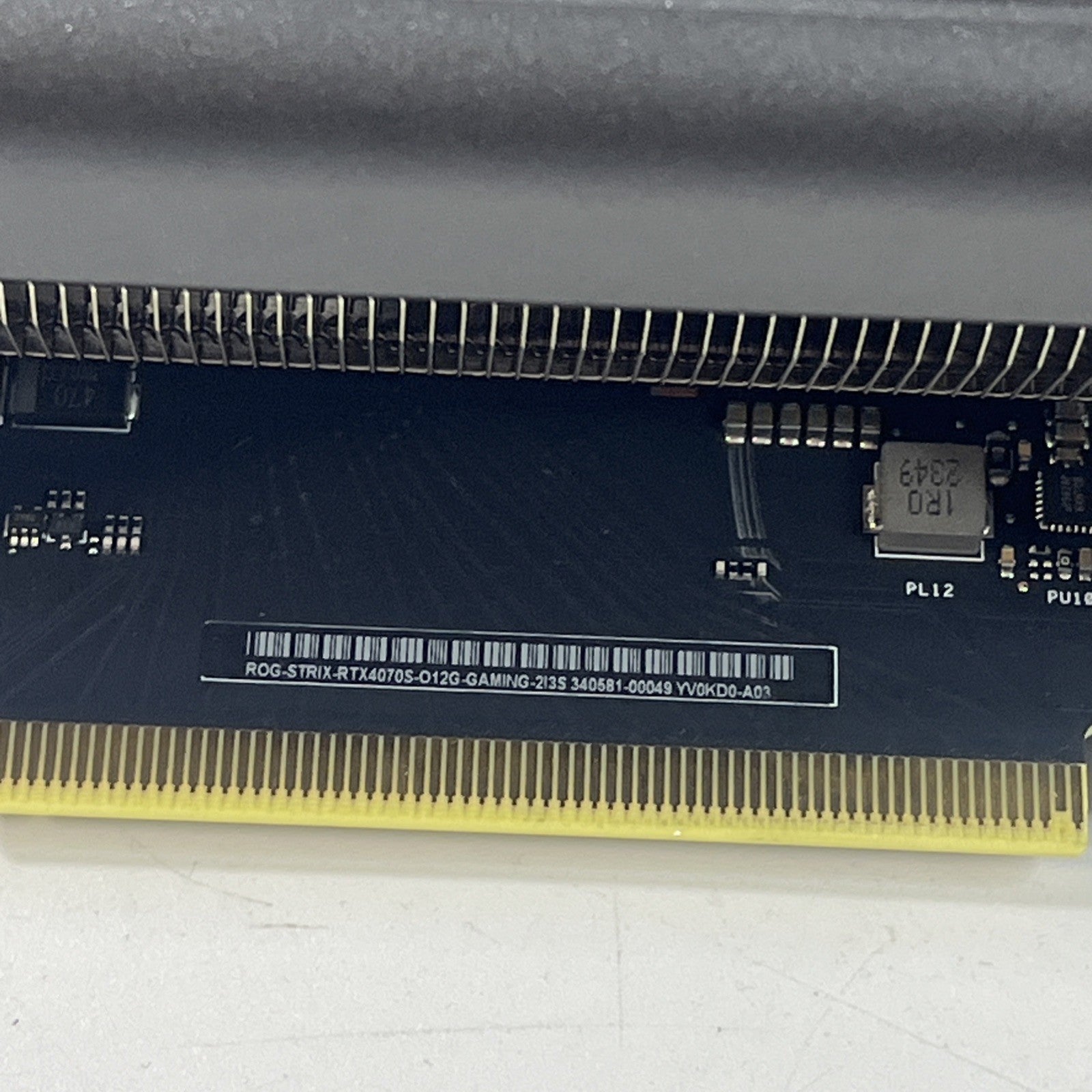 ASUS ROG GeForce RTX 4070 Super  OC 12GB GDDR6X Graphics Card.(Anti Sag Missing)