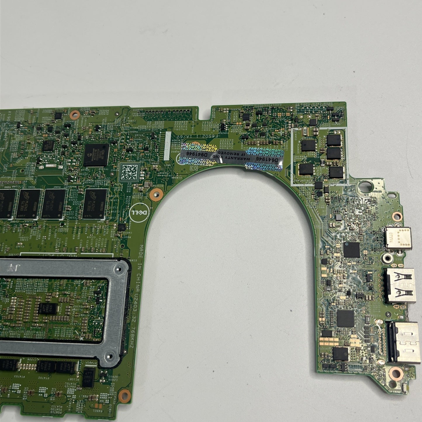 Genuine Dell Inspiron 7501 Motherboard i7-10750H 09H3PJ. GTX 1650 Ti