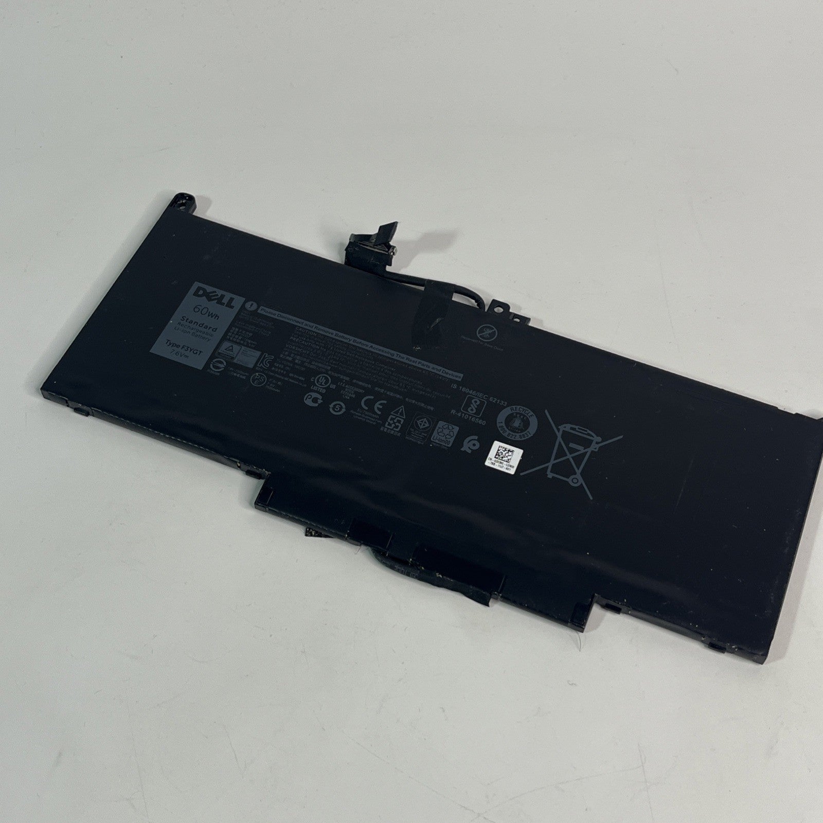 Genuine Dell Latitude 7480 Battery F3YGT Health Condition Good