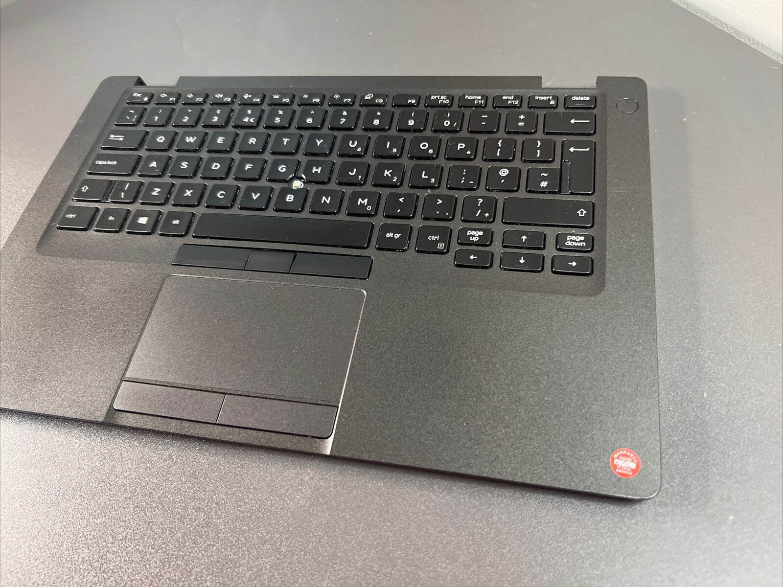 dell 5400 palmrest keyboard touchpad complete assembly