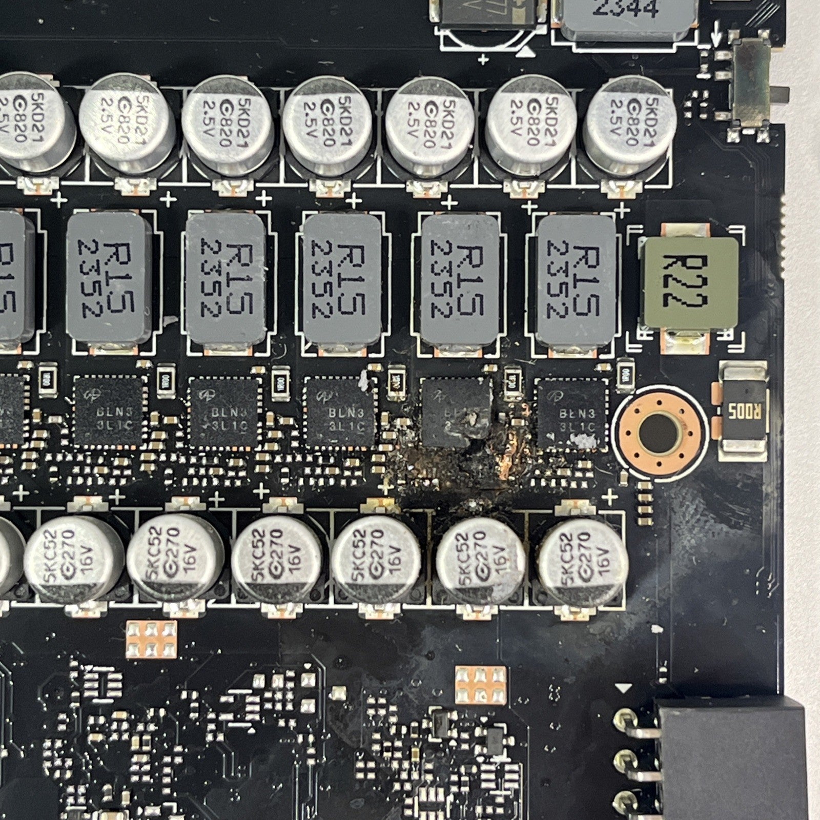 GIGABYTE  RTX 4080 Super AERO OC 16 Graphics Card Not Working Missing Parts