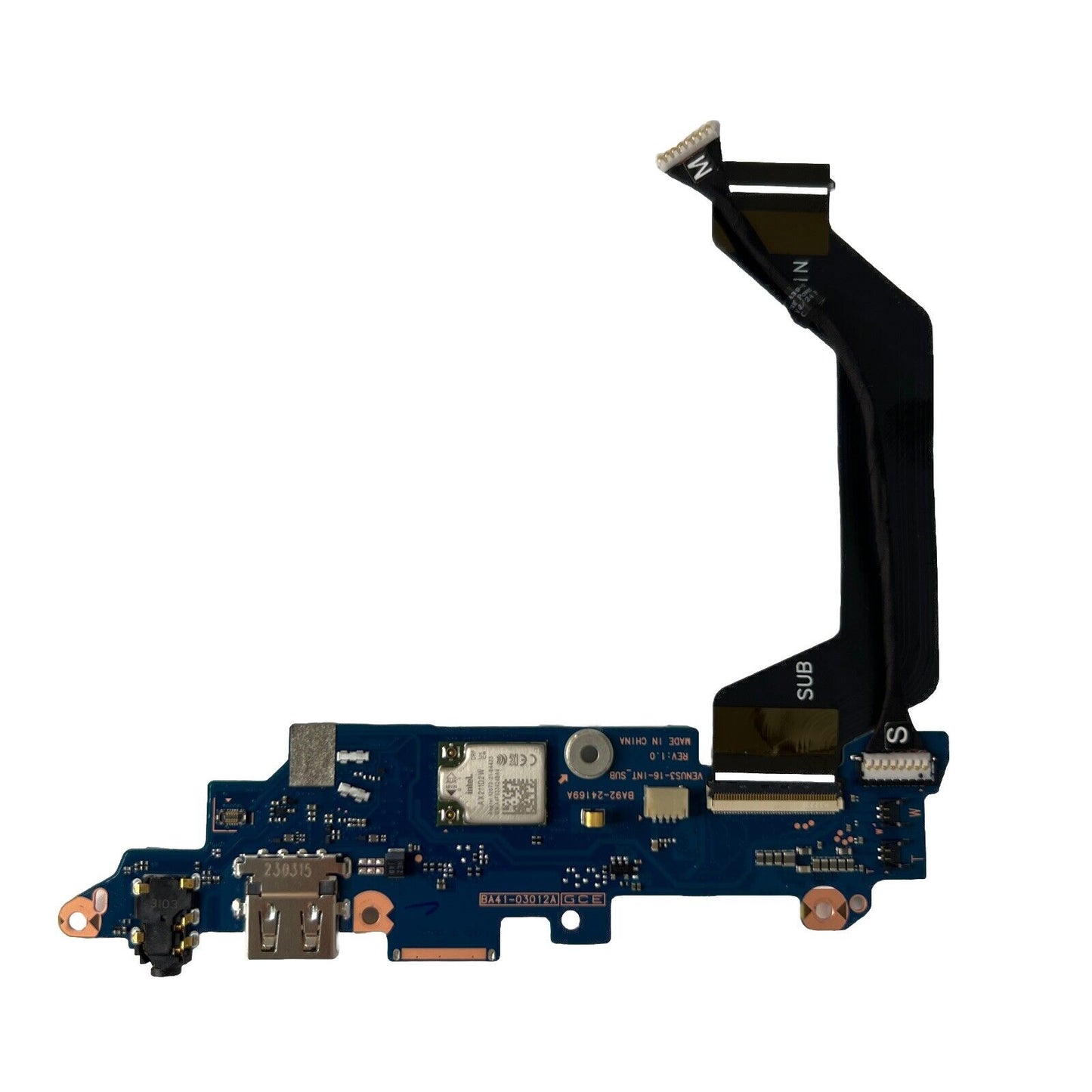 Samsung Galaxy Book3 Pro NP960XFG USB Audio Board WiFi Sub Board BA41-03012A