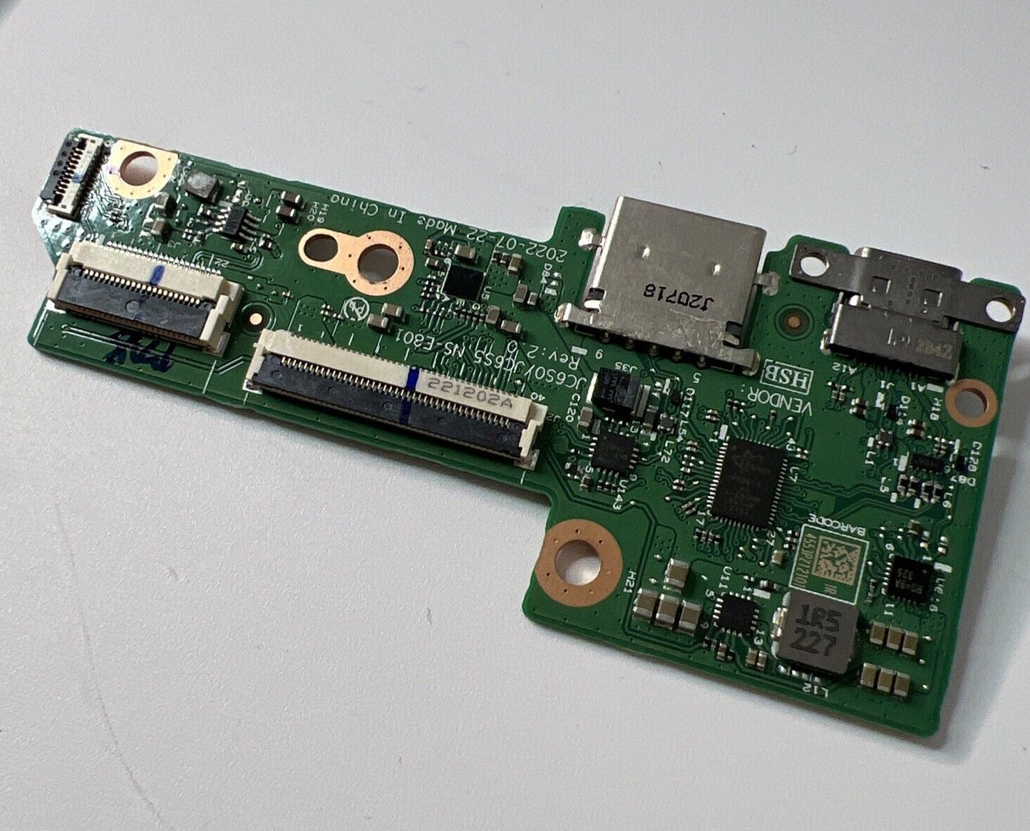 Lenovo IdeaPad 5 Chrome 16IAU7 82V8 I/O Board USB Board NS-E801 MB CONNECTORS
