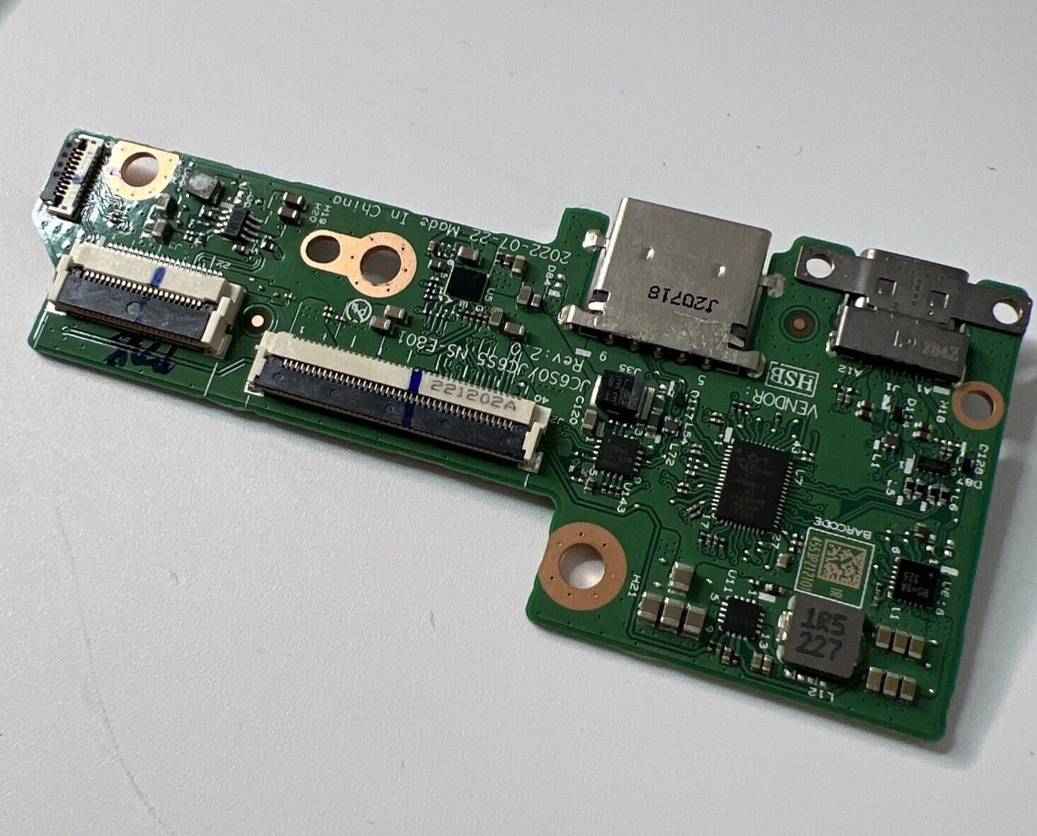 Lenovo IdeaPad 5 Chrome 16IAU7 82V8 I/O Board USB Board NS-E801 MB CONNECTORS