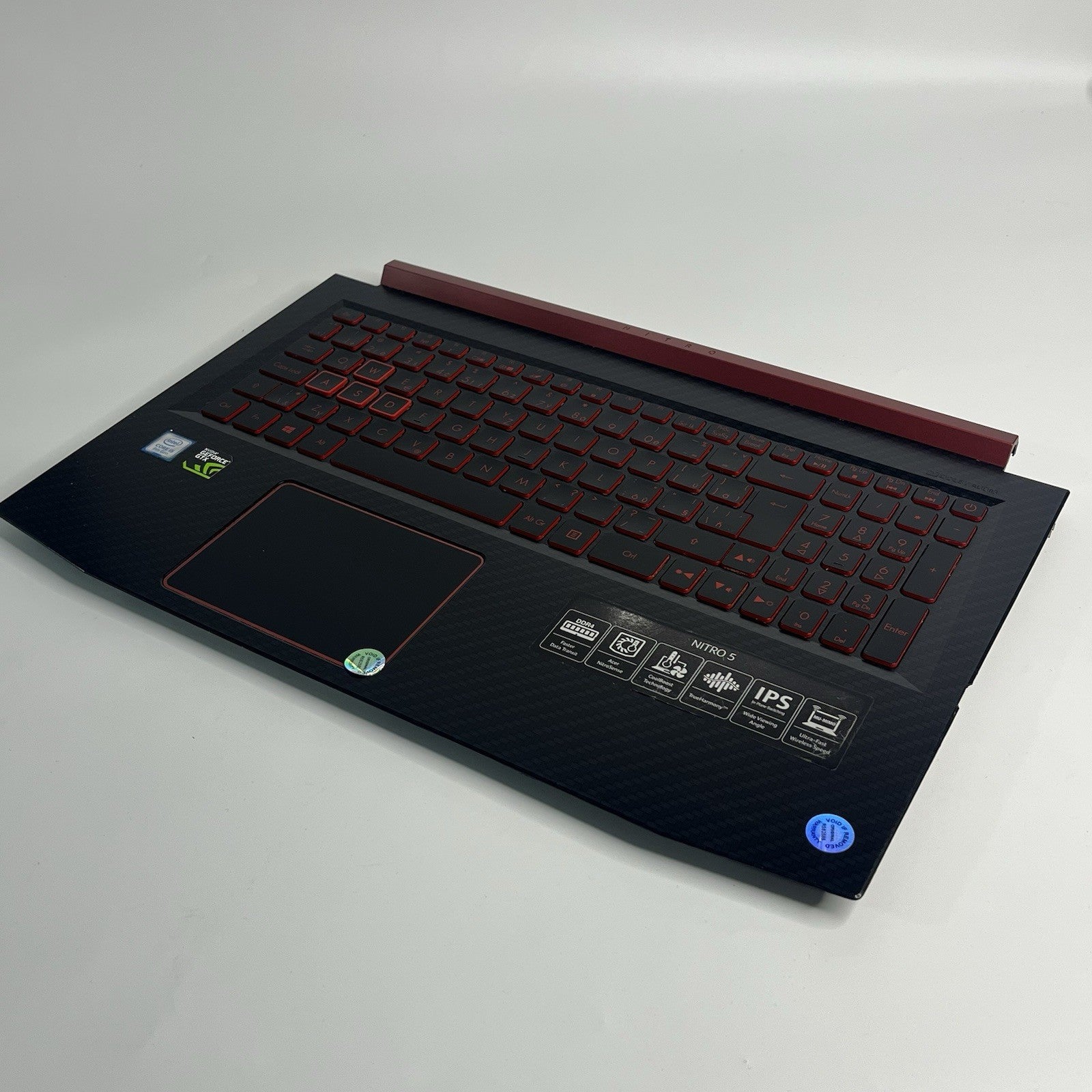 Acer Aspire Nitro AN515-52 Complete Palmrest Assembly UK Keyboard AP290000400