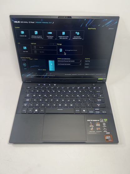 ASUS TUF A14 AMD Ryzen AI 9 32GB RAM  RTX 4060 165Hz 14 Inch For Parts