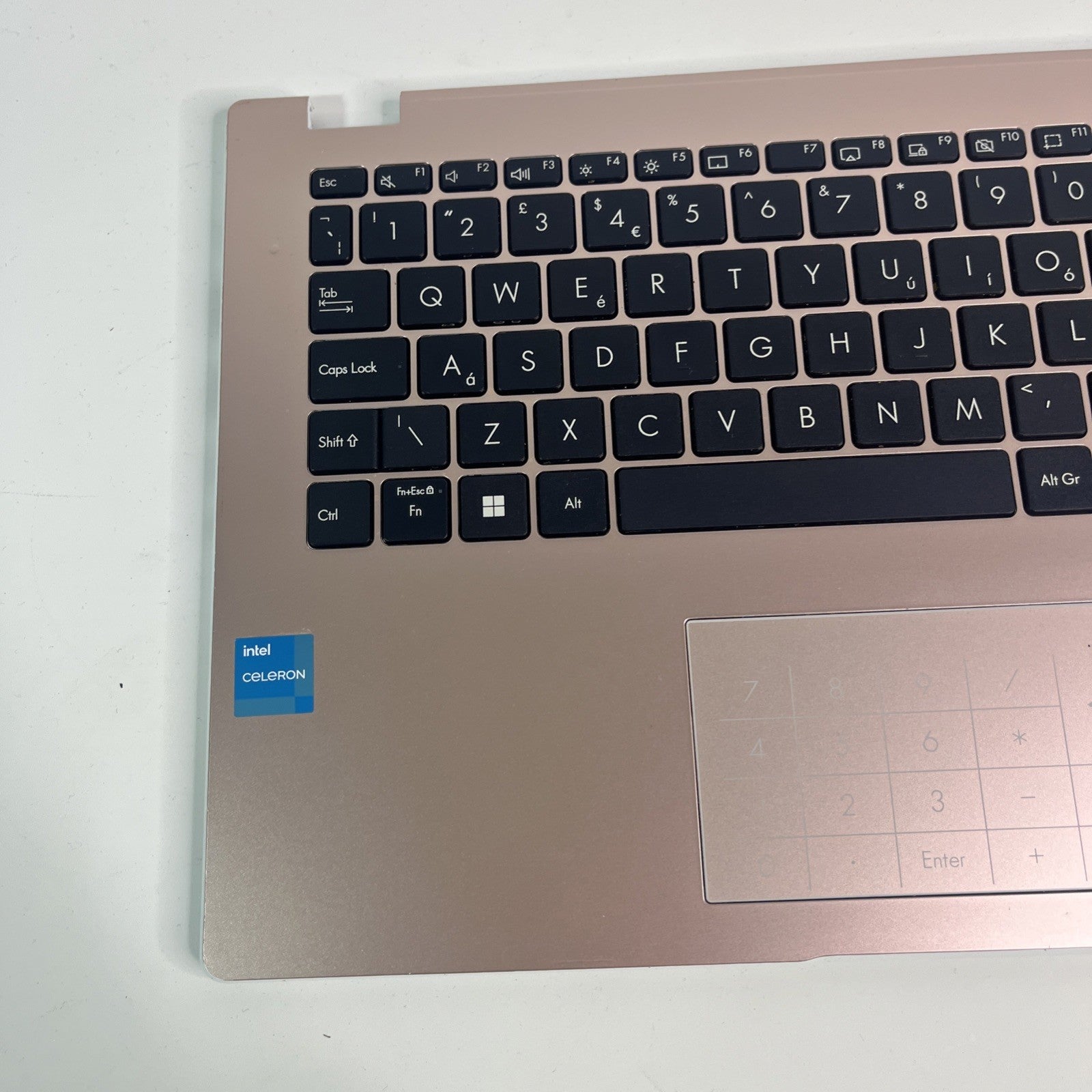 Genuine Asus Top Palmrest And  Keyboard ,E410K Rose Gold 3bbkwtajn70